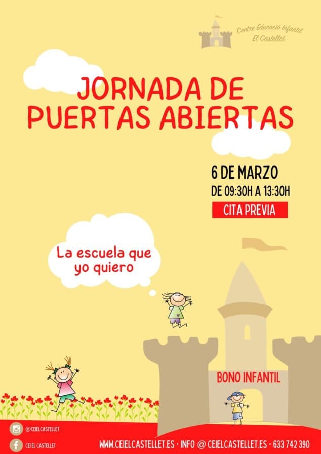 Imagen: Jornada de puertas abiertas en CEI El Castellet