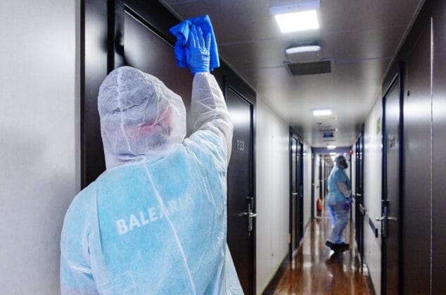 Imagen: Los más de 800 análisis en laboratorio de muestras en superficies de los buques en 2020 fueron negativos