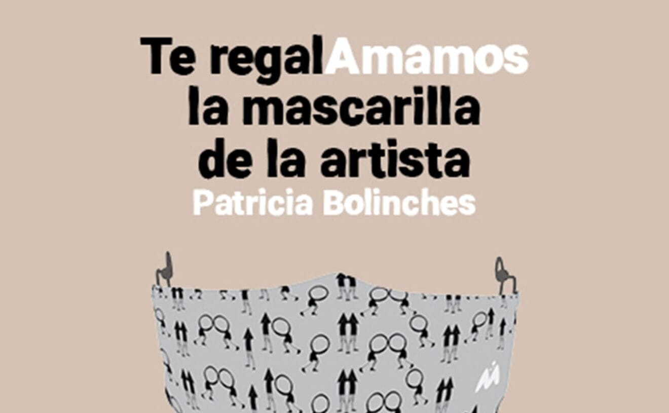 Mascarilla de la artista Patricia Bolinches - Portal de la Marina