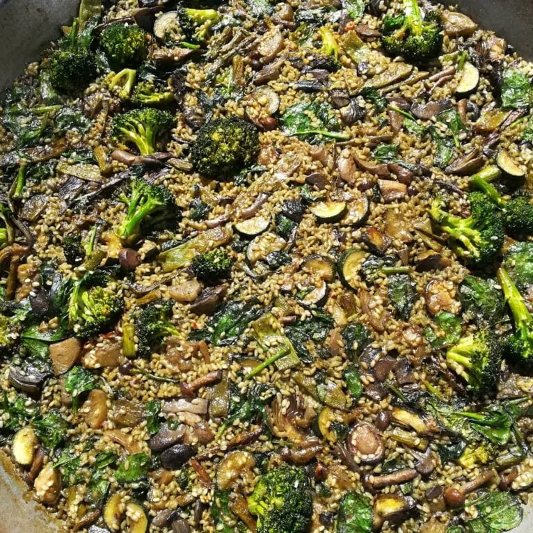 Paella de verduras en Dénia - Gastropaella