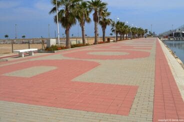 paseo del puerto de denia donde se encuentra el local en el que ocurrio la supuesta agresion