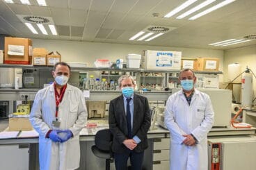 personal investigador del nuevo test covid