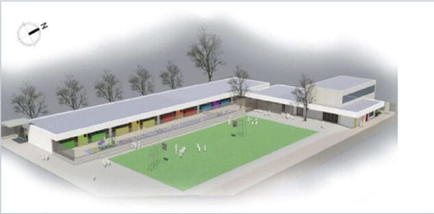 Imagen: Proyecto de aulario del Pou de la Muntanya