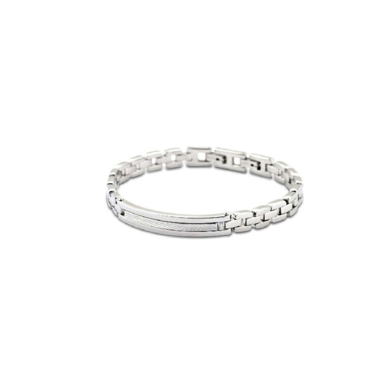 Lotus Style men's bracelet - Bonilla Jewelry