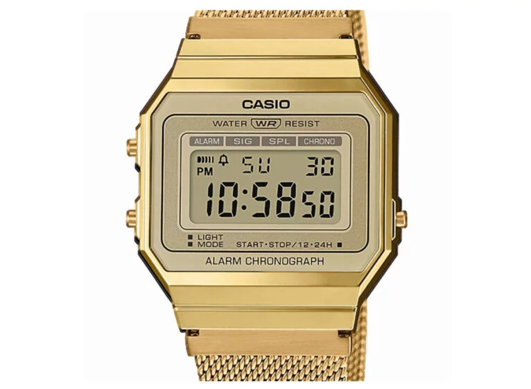 Reloj Casio dorado mujer - Joyería Bonilla