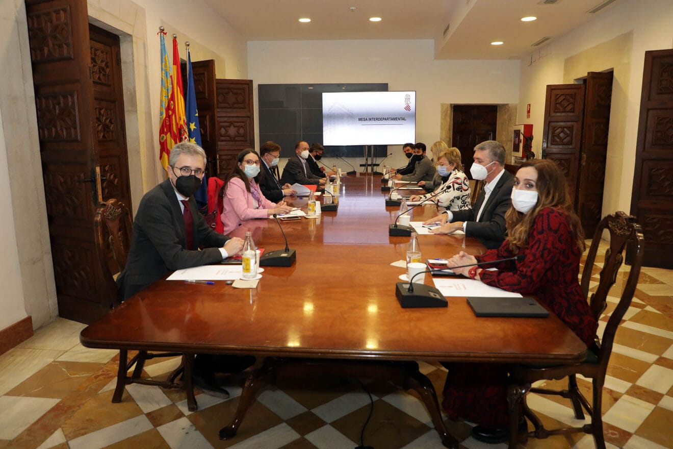 Reunión interdepartamental de la Generalitat