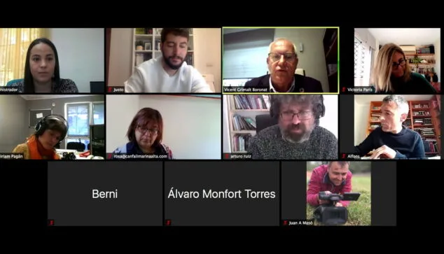 Imagen: Rueda de prensa presentación de Gent de Mar