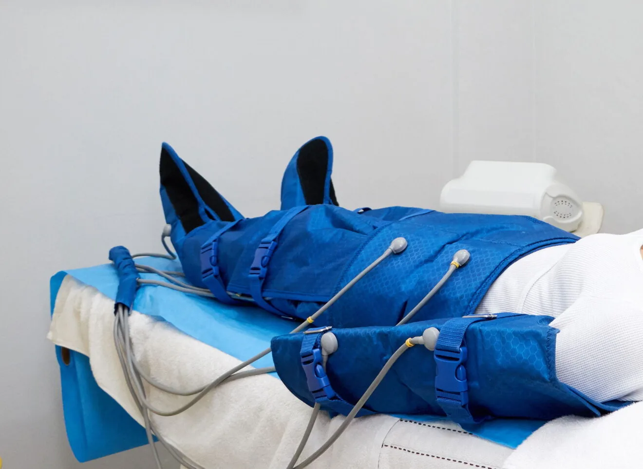 Una sesión de presoterapia en Centro de estética Guaraná