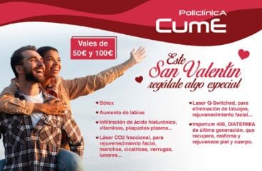 vales regalo san valentin policlinica cume