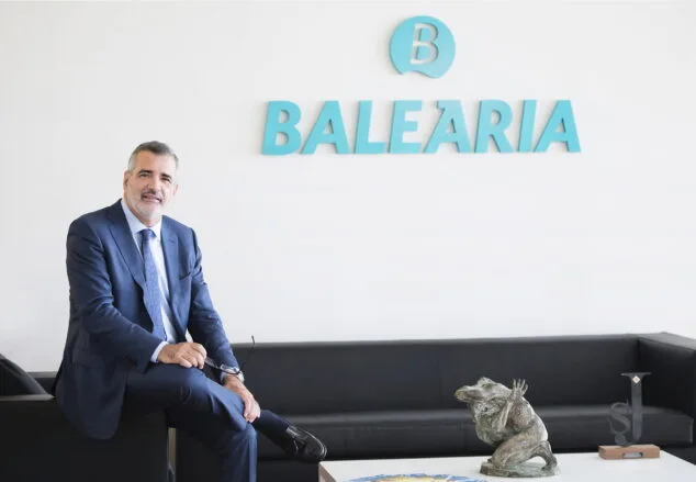 Baleària modera el impacto del COVID-19 en sus resultados de 2020, a pesar de la bajada en la facturación (-24%) 1 Imagen: Adolfo Utor, presidente de Baleària