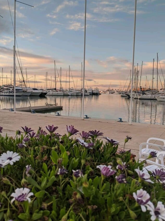 Imagen: Atardecer desde Restaurante Balandros