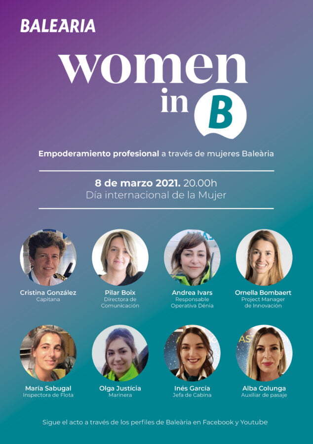 Imagen: Cartel de Women in B