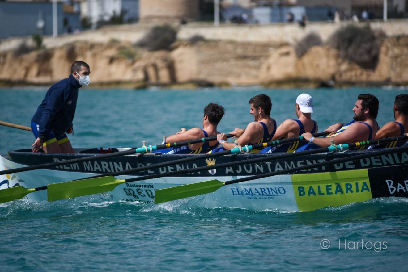 Dos platas para el Club de Rem Marina de Dénia en Calp