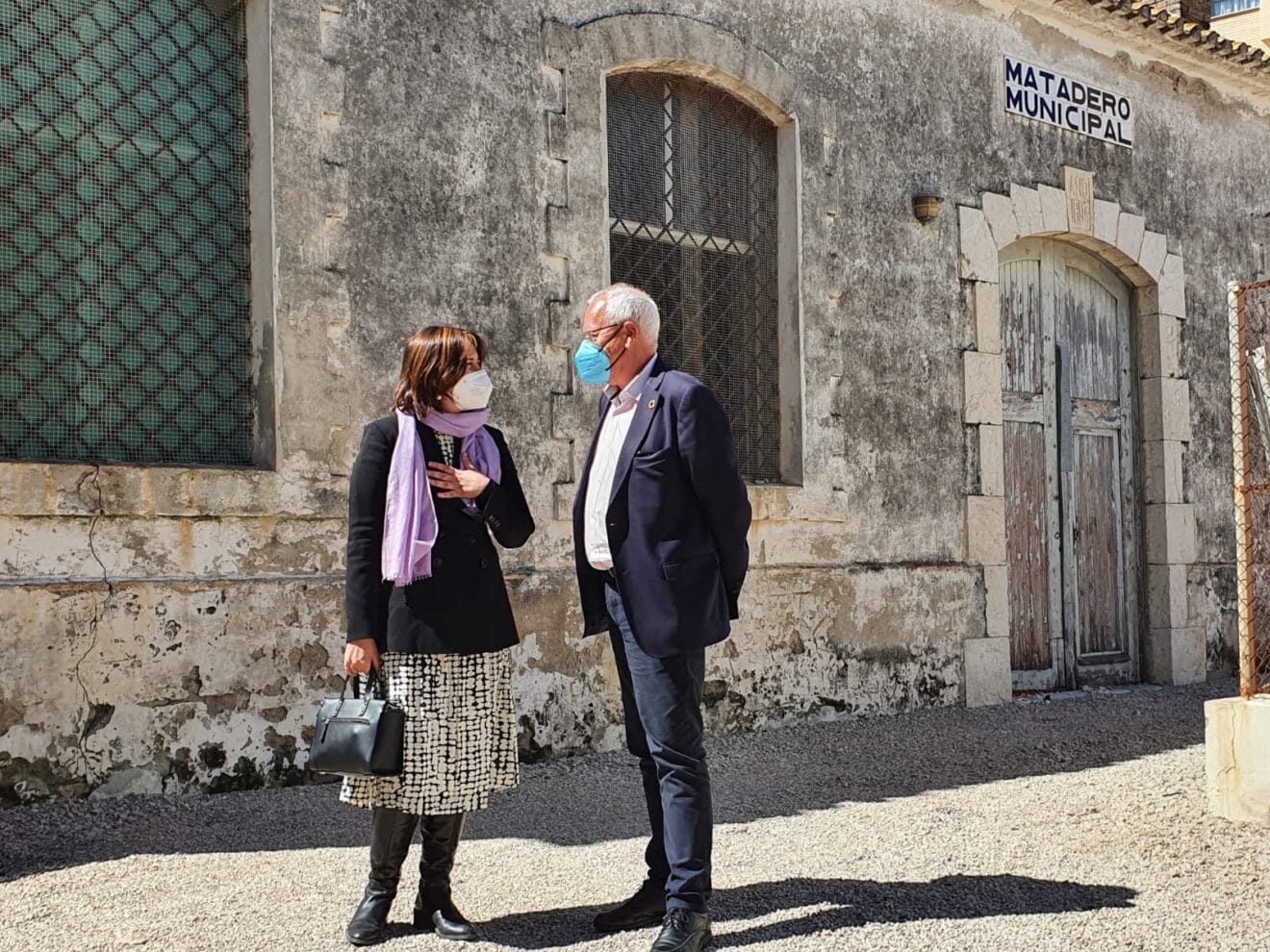 La consellera de Calidad Democrática y el alcalde de Dénia han tratado cuestiones en materia de memoria democrática, participación y transparencia