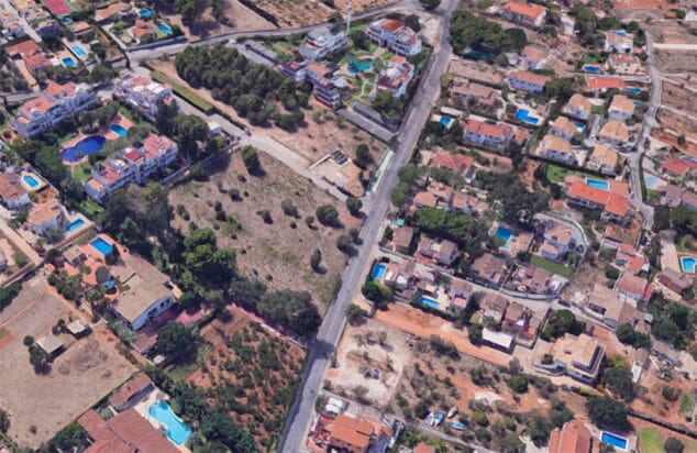 Imagen: Lugar aproximado del accidente