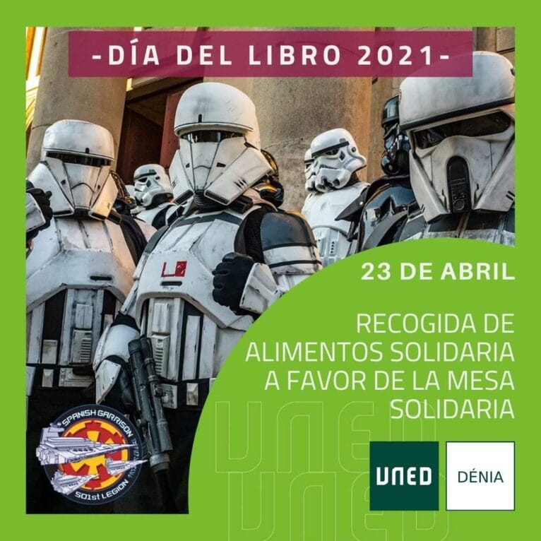 501st Legion-Spanish Garrison junto a UNED Dénia en la recogida de alimentos