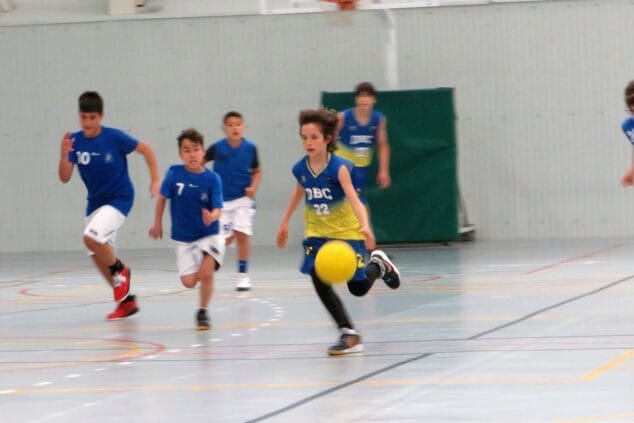 Buenos resultados de los equipos de la escuela de Baloncesto de Dénia en la reanudación de las competiciones 3 Imagen: Alevín masculino pierde contra el Oliva