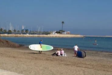 Ambiente en Dénia durante la Pascua 2021 03