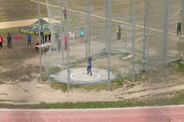 Atleta dianense durante la prueba