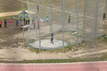Atleta dianense durante la prueba