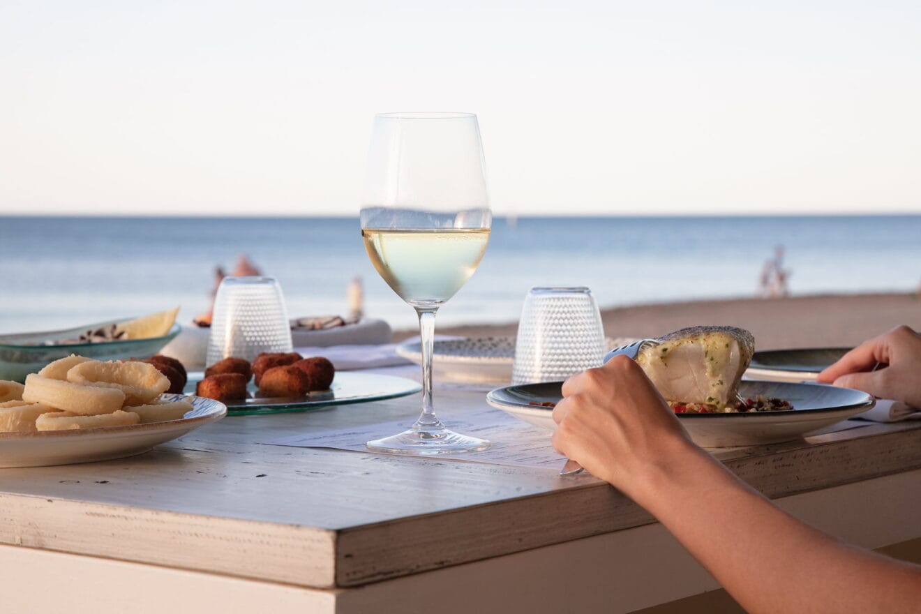 Comer al lado del mar en Dénia en Restaurant Noguera