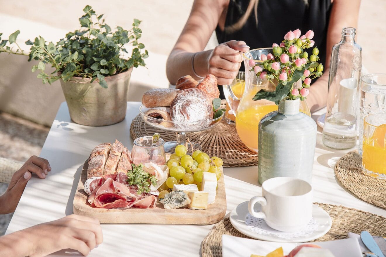 Desayuno en Hotel Los Ángeles, en Dénia