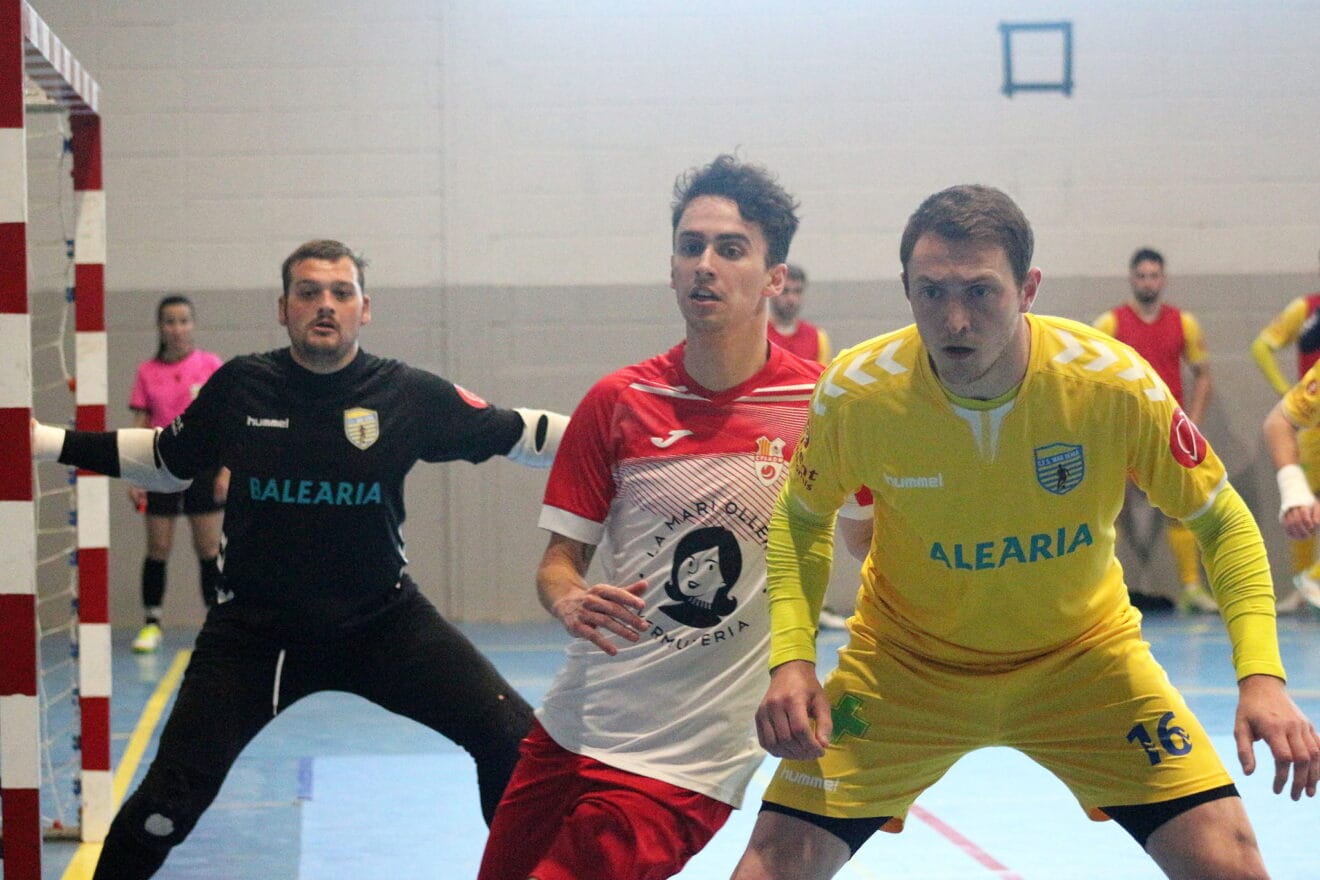 El CFS Mar defendiendo la portería de un ataque del rival