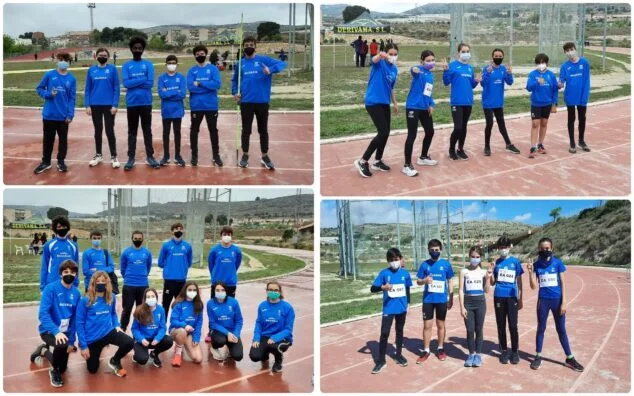 Atletas del C.A.Baleària Diànium consiguen buenos resultados en el control escolar de lanzamientos largos 1 Imagen: Elda