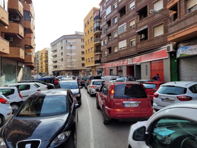 embotellamiento en marquesado