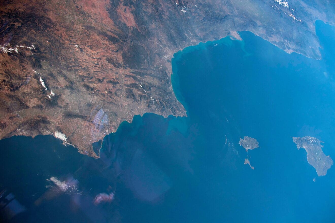 Fotografía captada por astronautas de la NASA
