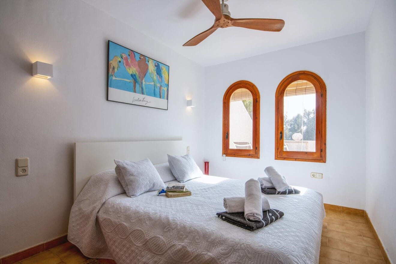Habitación de un apartamento de alquiler vacacional en Jávea - Aguila Rent a Villa