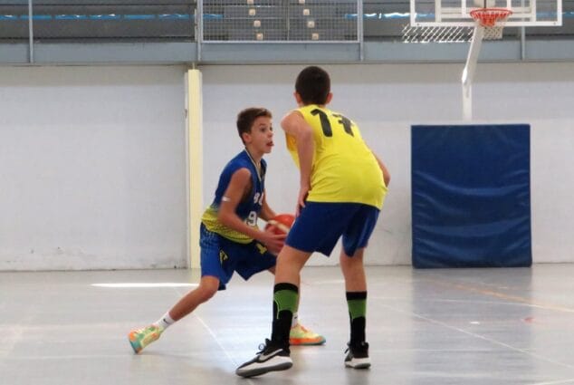 Buenos resultados de los equipos de la escuela de Baloncesto de Dénia en la reanudación de las competiciones 7 Imagen: Infantil masculino pierde en Ondara