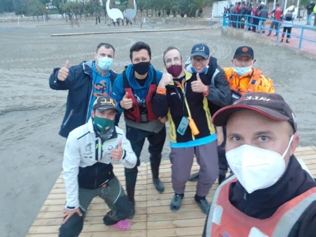 participantes el portet en pesca en kayak