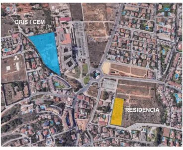 plano donde se ubicaran los centros