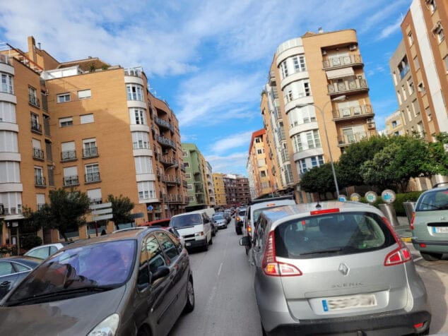 Imagen: Retención en el cruce de Marquesado con Diana