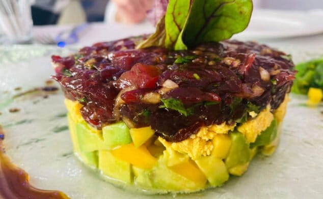 tartar atun rojo restaurante balandros