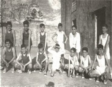 Acción Católica año 1961 en el Solar de Llobell