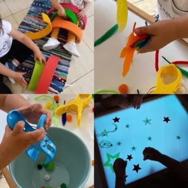 Collage de imágenes de CEI El Castellet