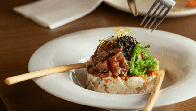 deliciós tàrtar en moguda