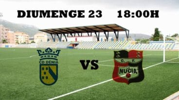 encuentro entre el cd denia y la nucia en el diego mena