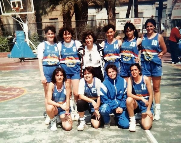 Imagen: Equipo Senior Femenino Náutico año 1990