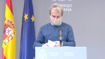 fernando simon durante una rueda de prensa