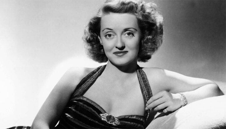 Fotografía de la actriz Bette Davis
