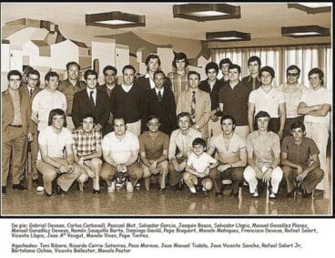 Fotografía del equipo publicada en la prensa