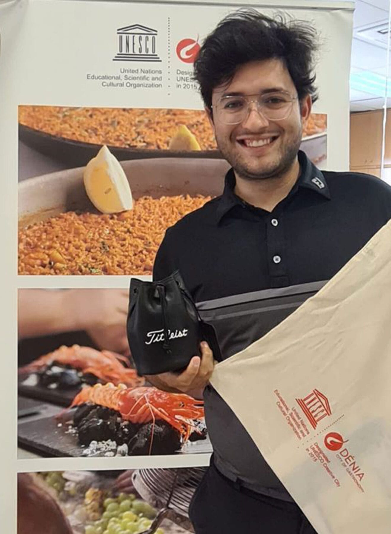 Imagen de un participante en el VI Circuito Dénia Ciudad Gastronómica de Golf, celebrado en el campo Los Lagos, de Zaragoza - La Sella Golf