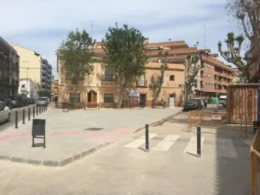 Nueva imagen de la plaza Valgamediós