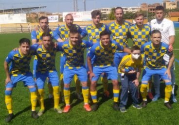 once inicial del cd denia frente a pego cf