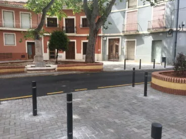 Plaza Tenor Cortis tras las obras de remodelación