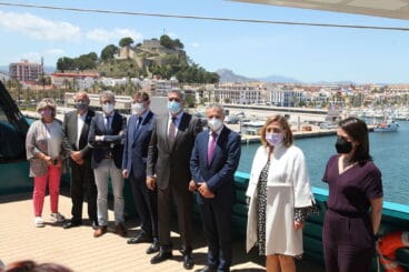 Presentación del Eleanor Roosevelt en el puerto de Dénia 09