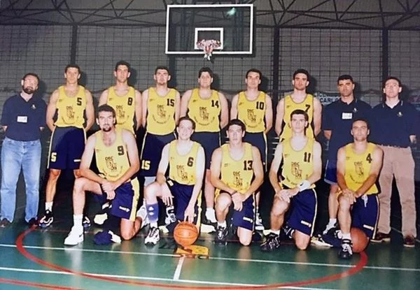 Primer equipo del Denia Basquet año 1996:97